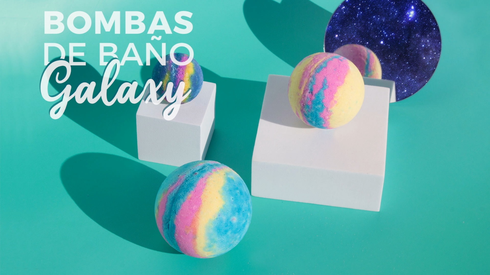 Bombas de bano galaxy