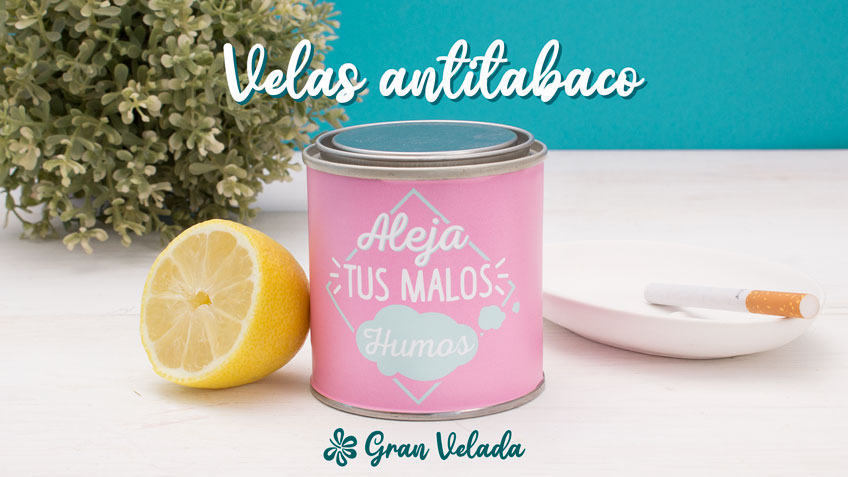 Velas antitabaco