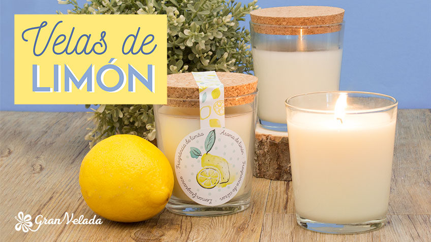 Velas de limon