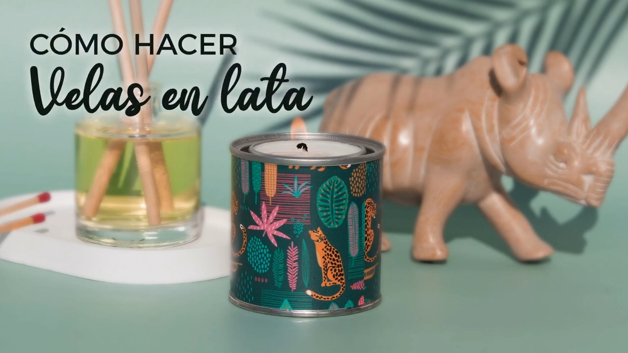 Como hacer velas aromaticas en lata