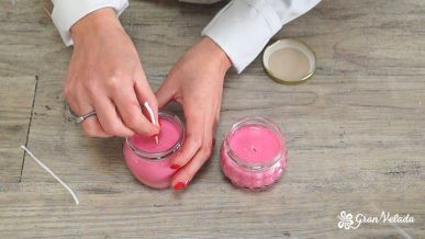 Hacer velas afrodisiacas para masajes paso 8