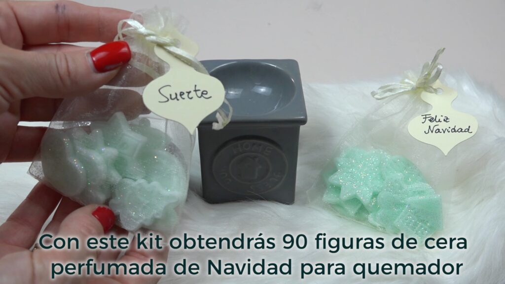 Kit cómo hacer cera perfumada de Navidad 3