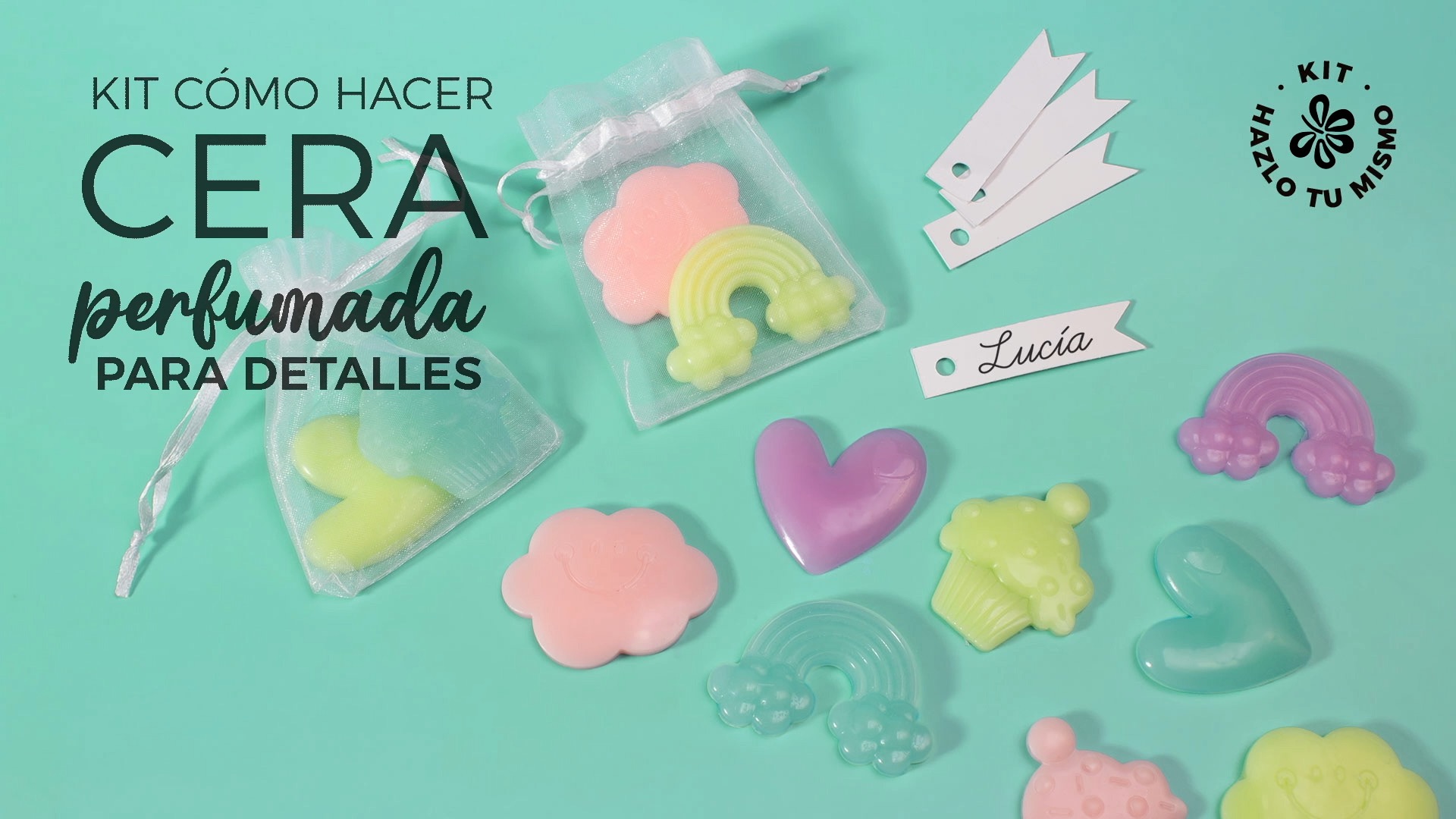 Kit como hacer cera perfumada para detalles