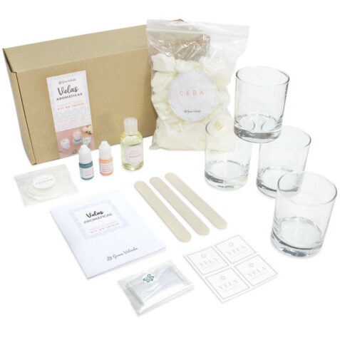 Kit cómo hacer velas aromáticas 3