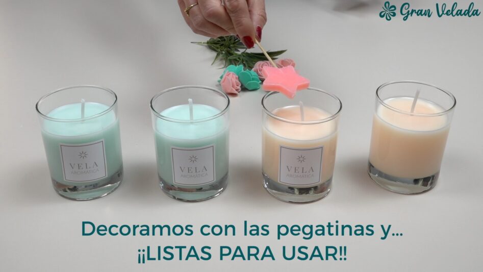 Kit cómo hacer velas aromáticas paso 14