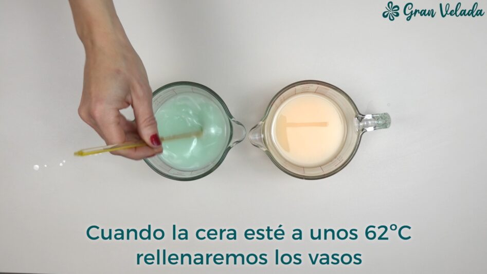 Kit cómo hacer velas aromáticas paso7