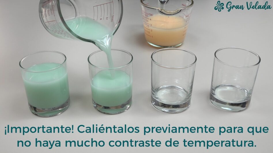 Kit cómo hacer velas aromáticas paso8