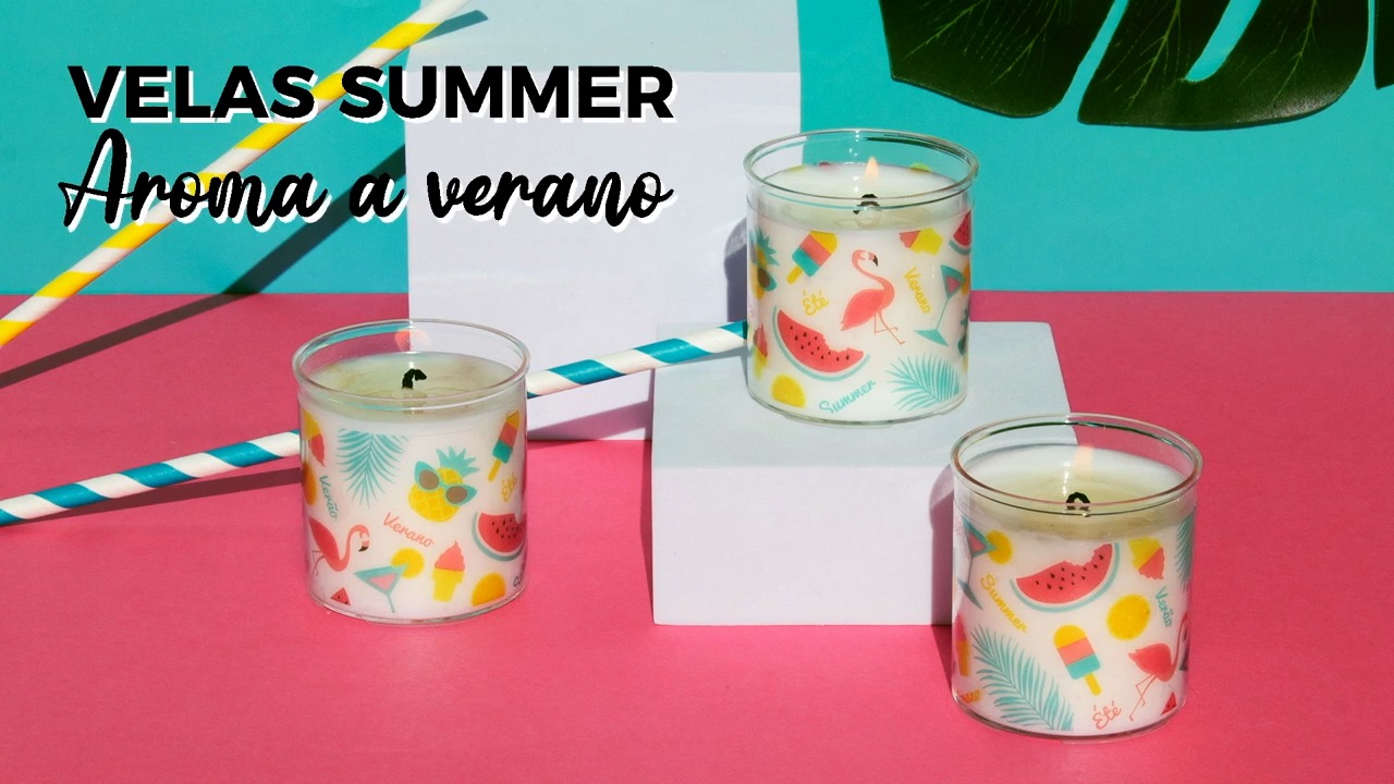 Velas summer aroma a verano