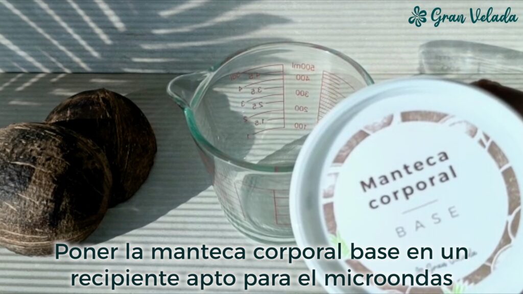 Body butter coco paso 1