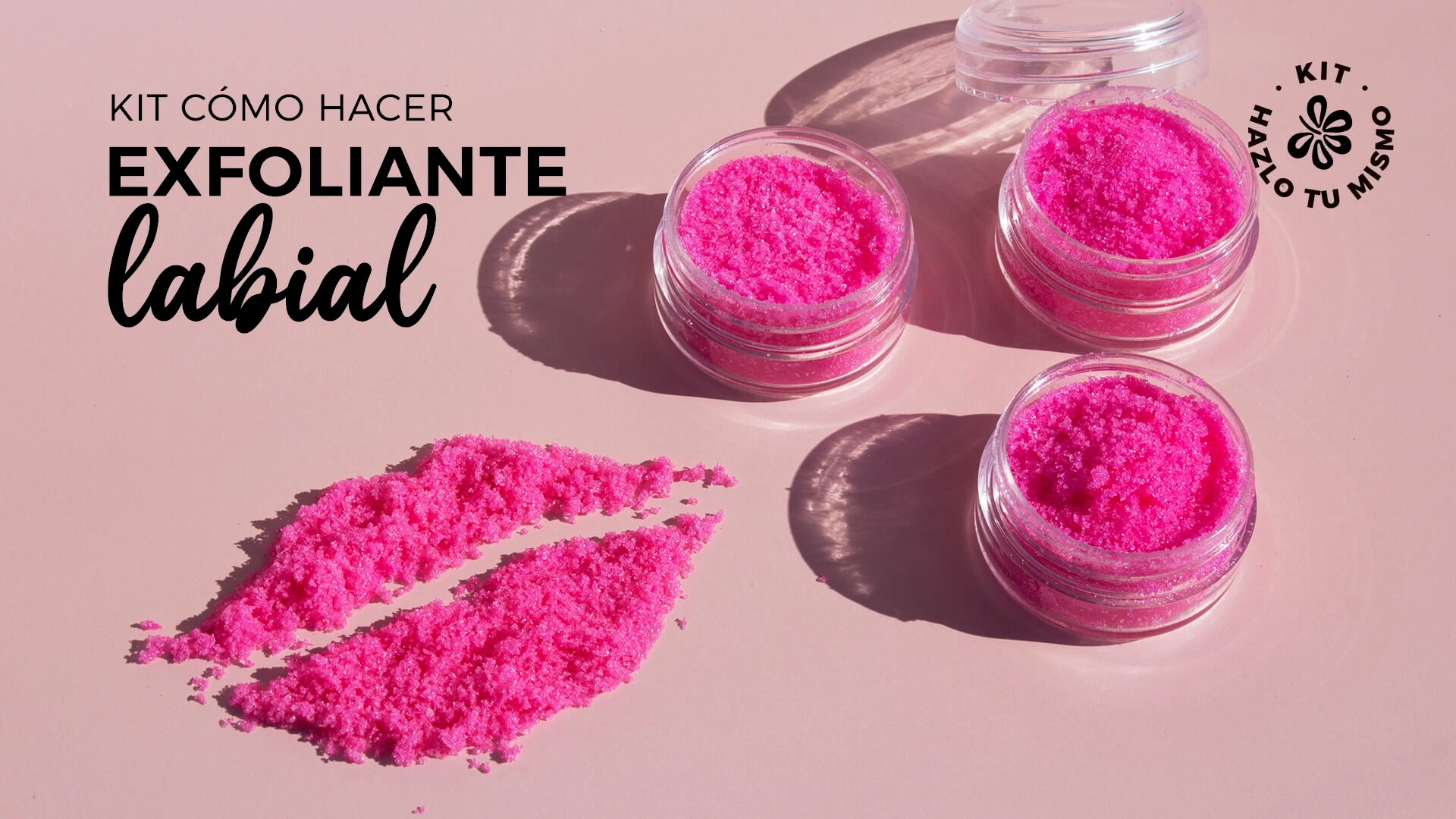 Kit como hacer exfoliante labial