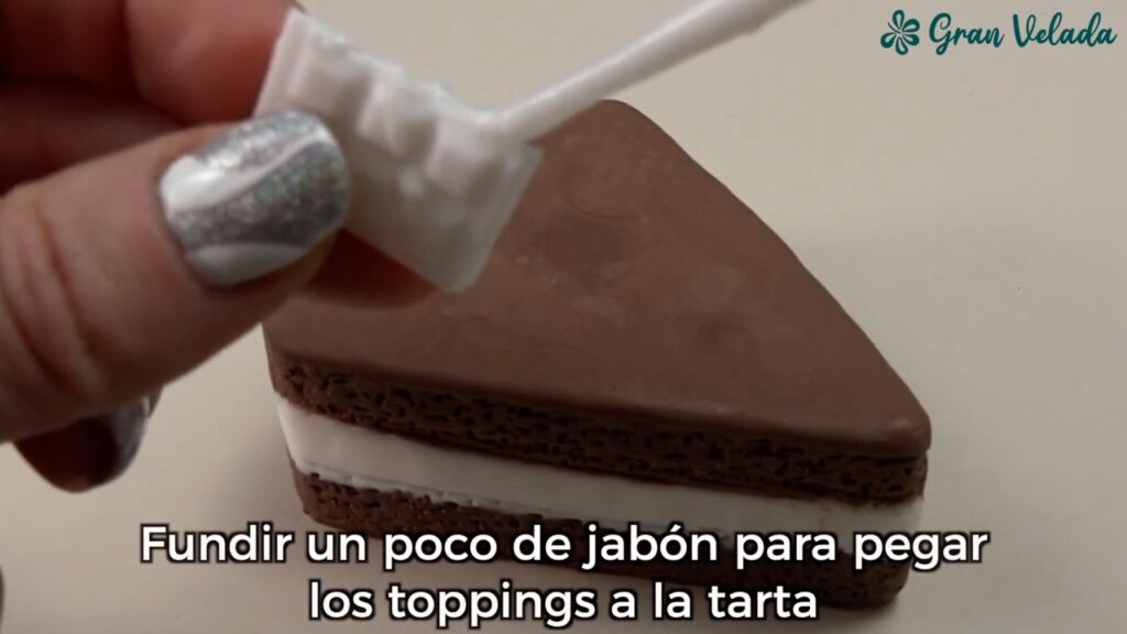 Jabón tarta paso 23