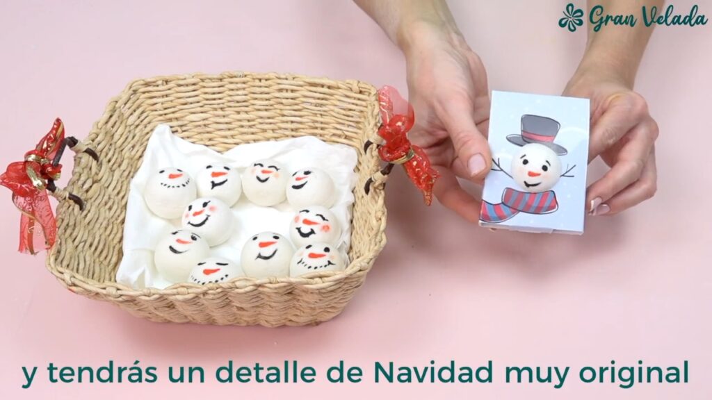 Bombas baño Navidad paso 18